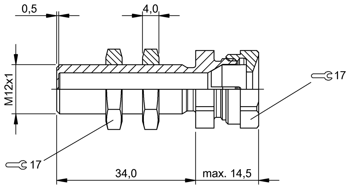 Proximity sensor mounts with positive stops