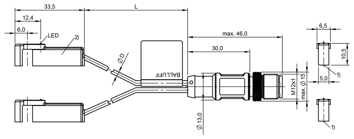 Farklı kanal şekilleri için silindir anahtarları