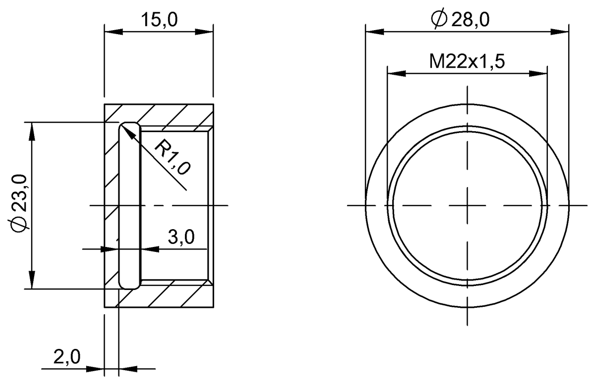Protective caps and port covers