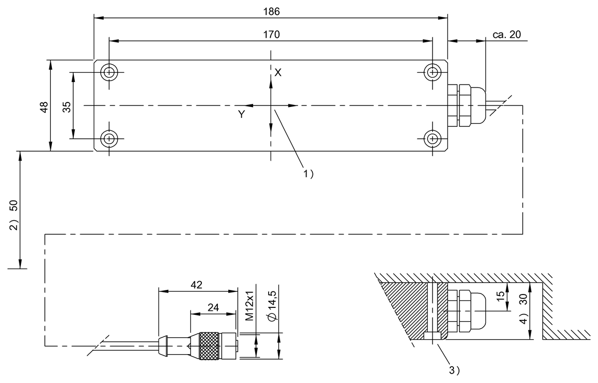 Czytnik RFID LF (70/455 kHz)