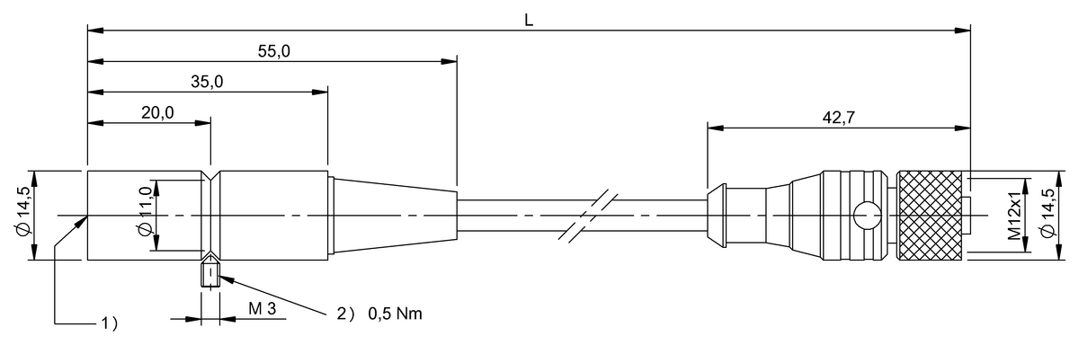 Cabeças de Leitura/Escrita LF e antenas (70/455 kHz)