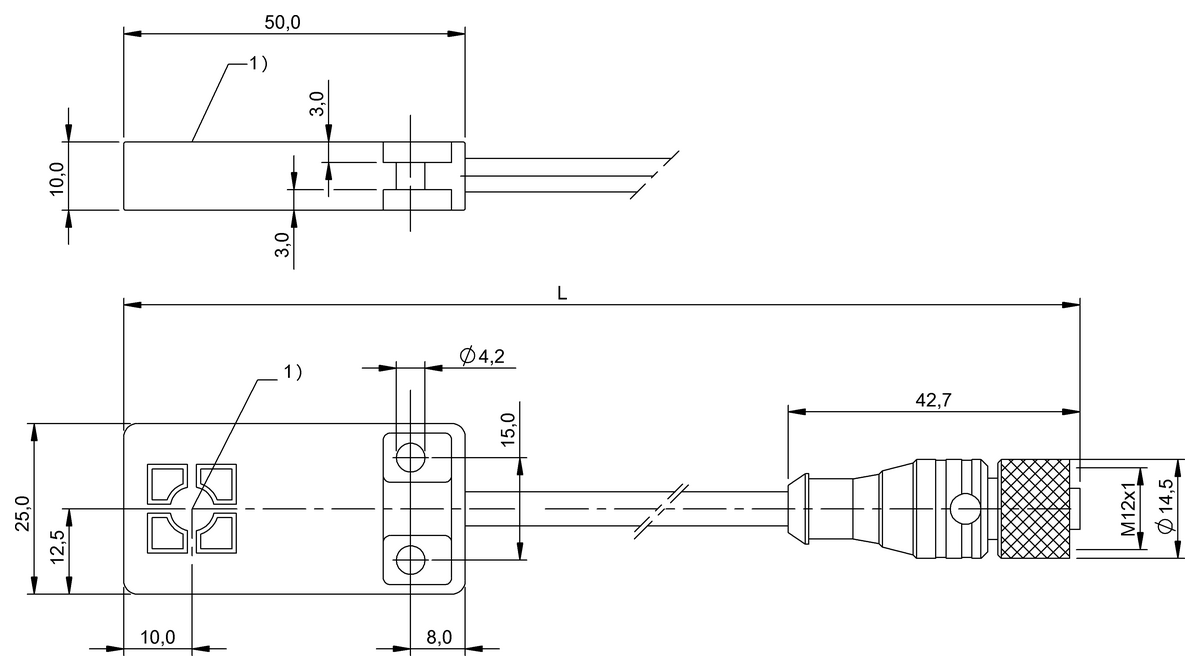 RFID LF-Reader (70/455 kHz)