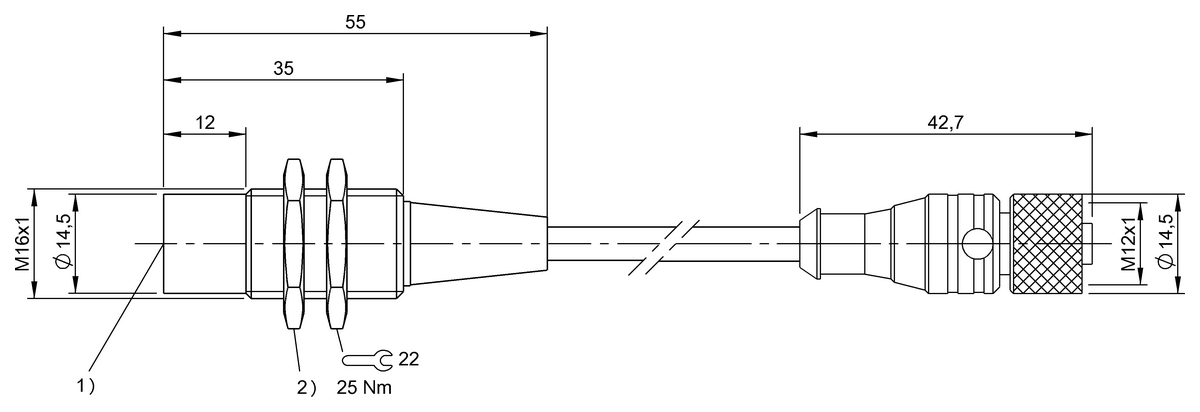 RFID LF-Reader (70/455 kHz)