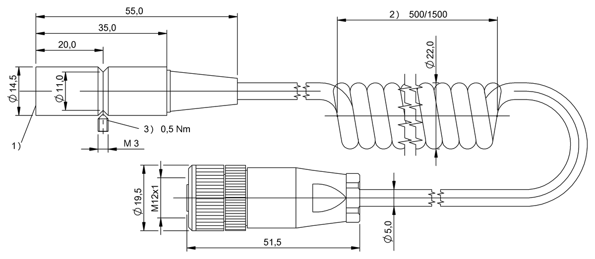 RFID LF-Reader (70/455 kHz)