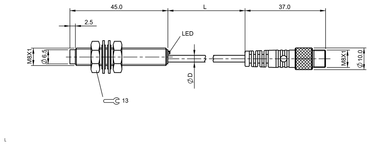 Inductive proximity switches and proximity sensors