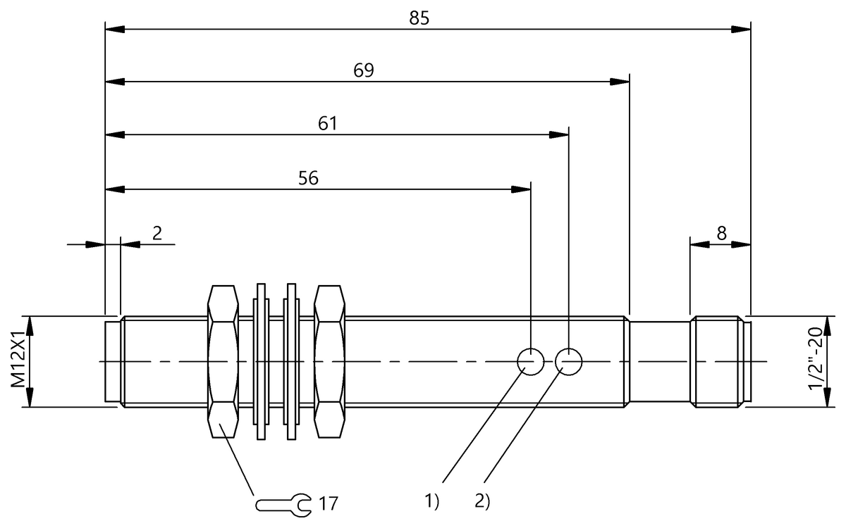 Induktive Ganzmetall-Sensoren
