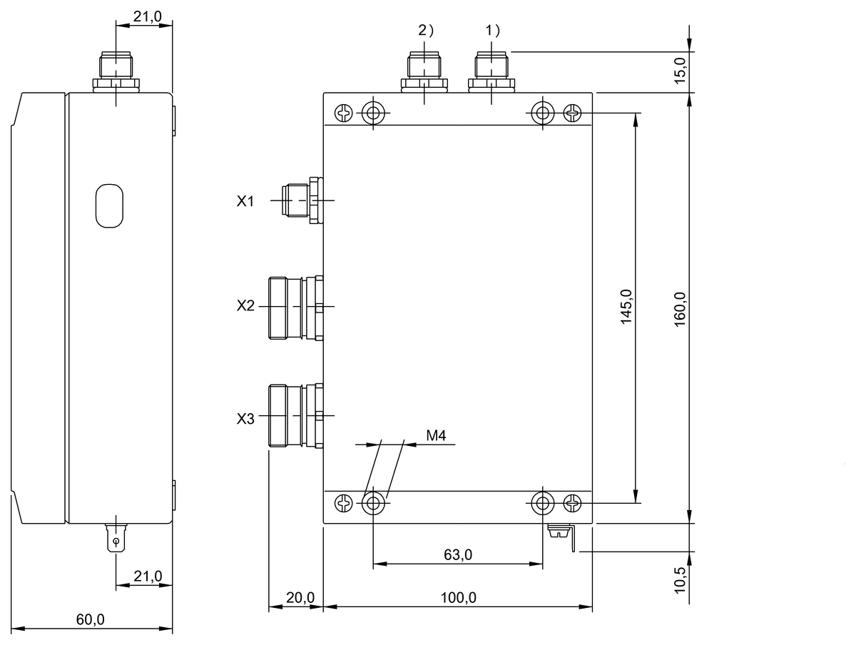 Jednostki ewaluacyjne RFID LF (70/455 kHz)