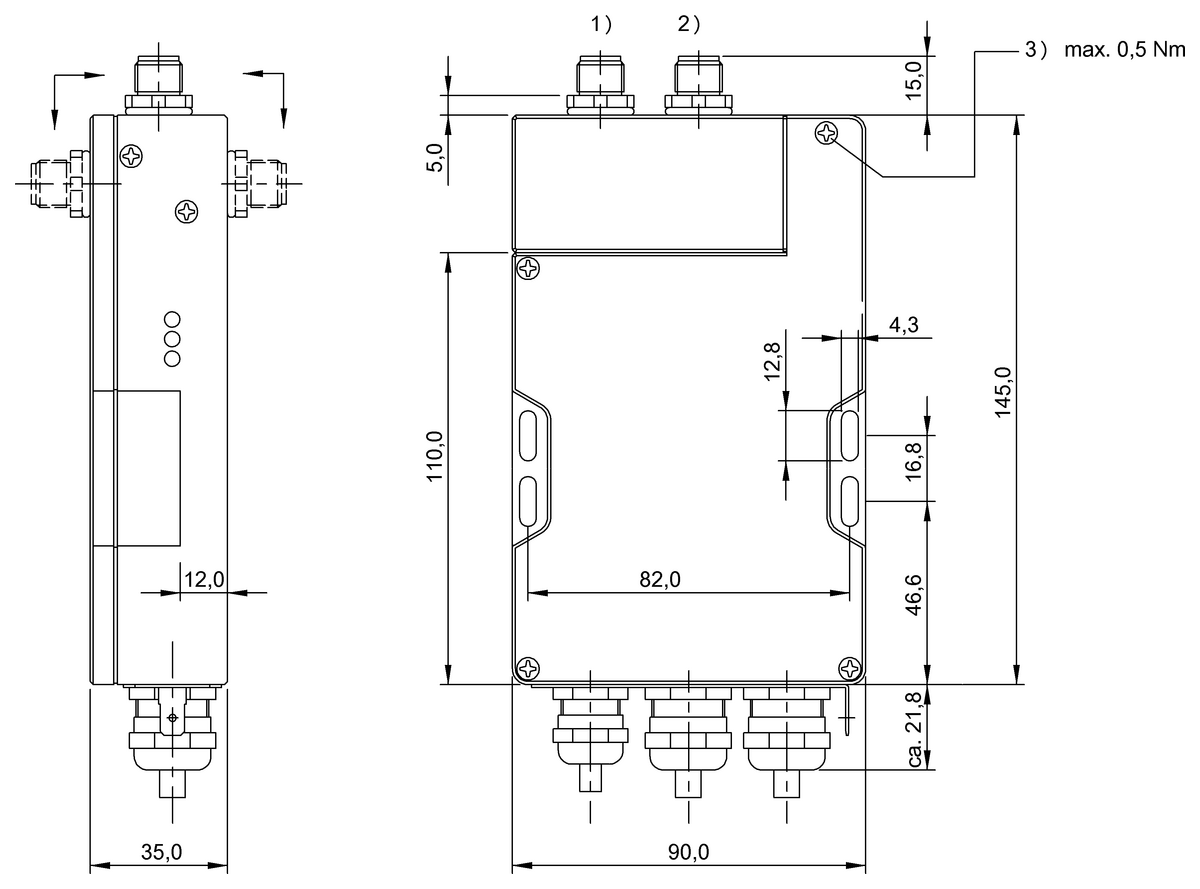 RFID LF Auswerteeinheiten (70/455 kHz)