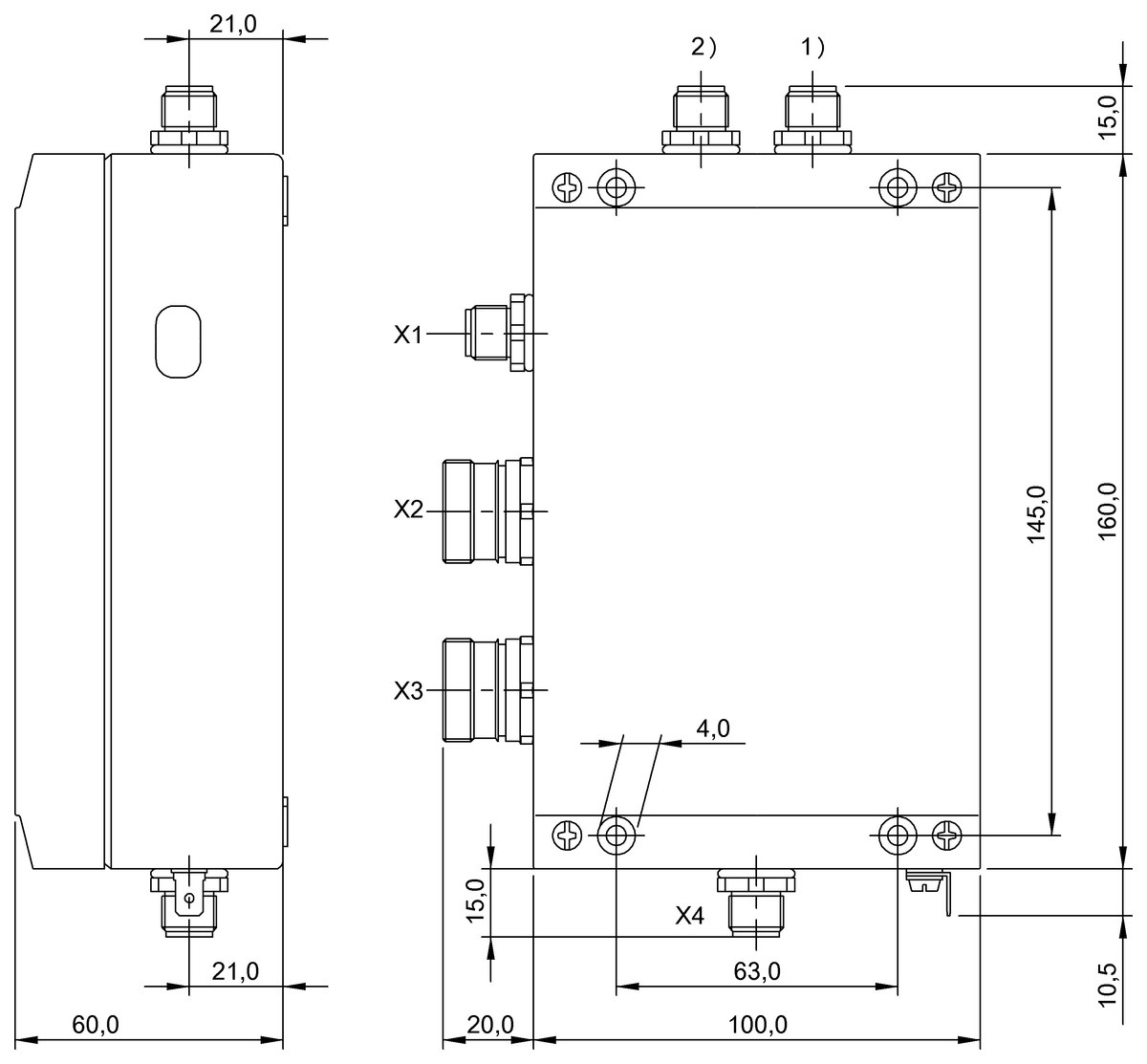 LF processor units (70/455 kHz)