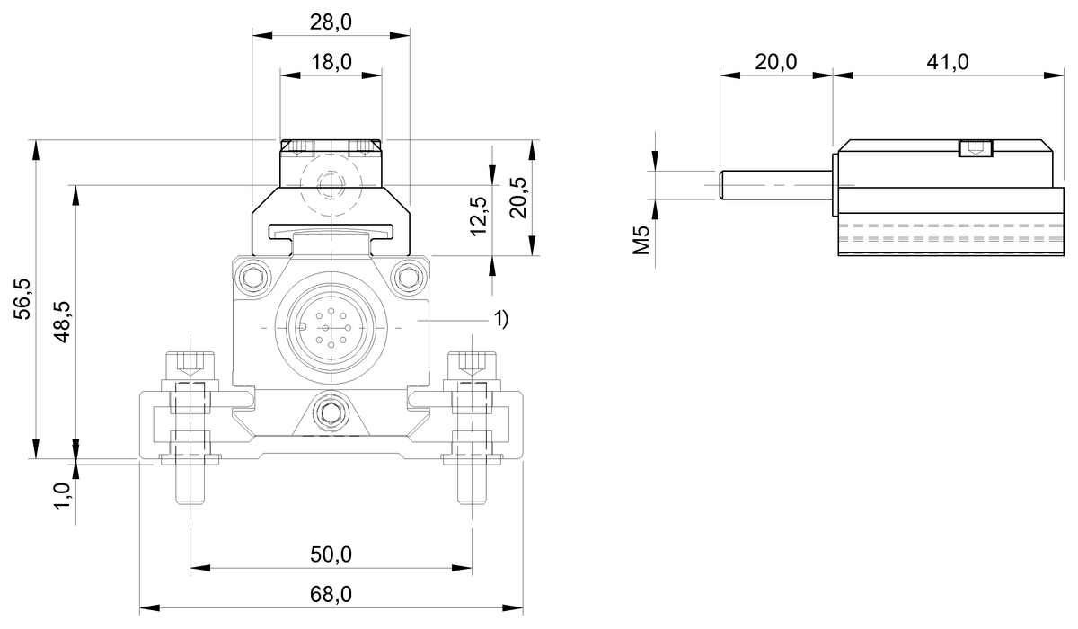 Magnet for profile style