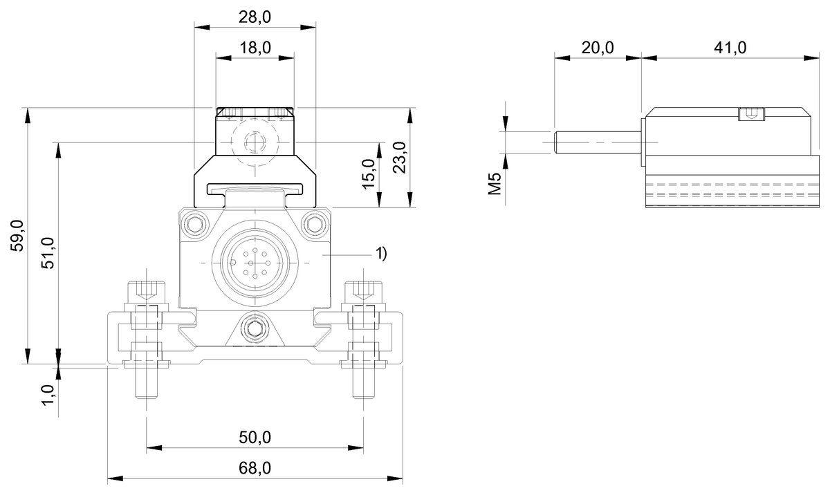 Magnet for profile style