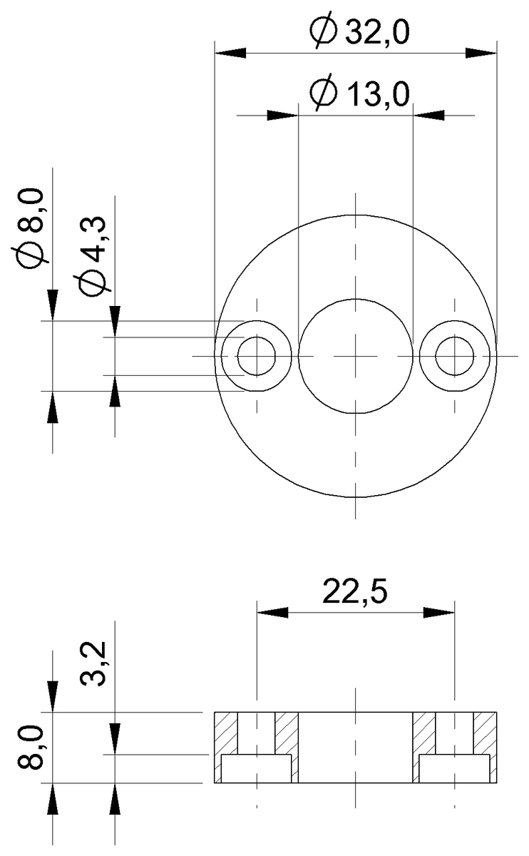 Magnet for rod style