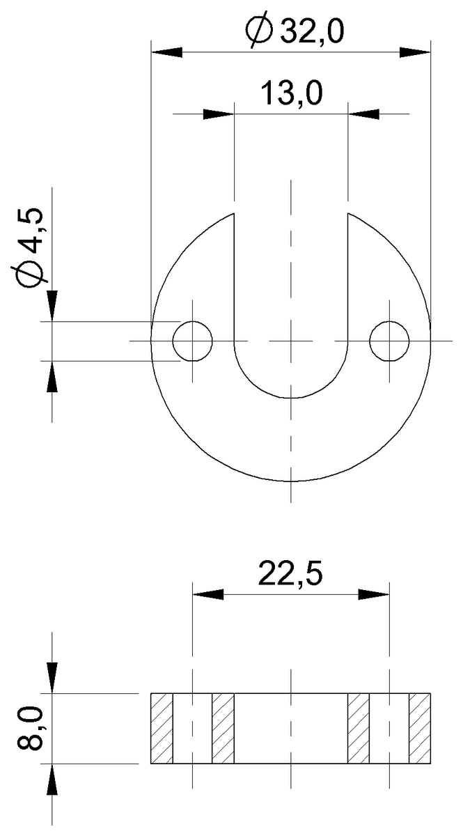 Magnet for rod style