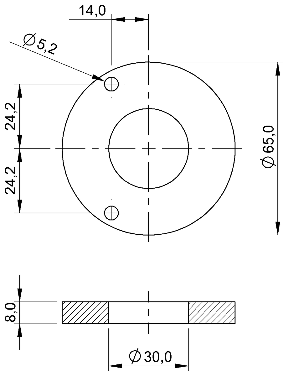 Magnet for rod style