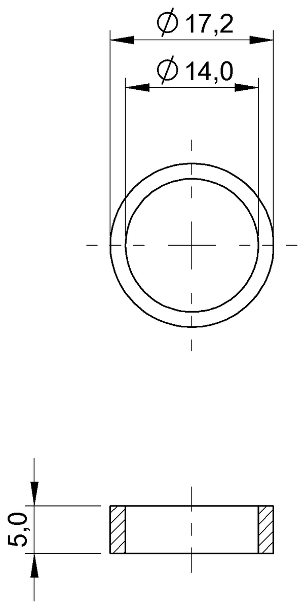 Trasduttore di posizione per forma a barra