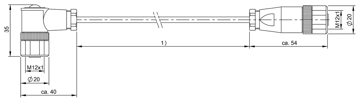 Double-ended cordsets