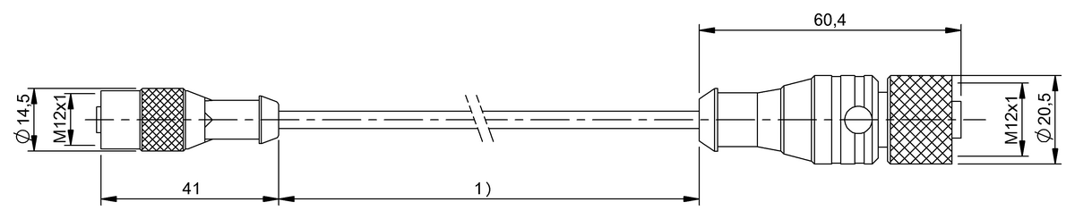 Double-ended cordsets
