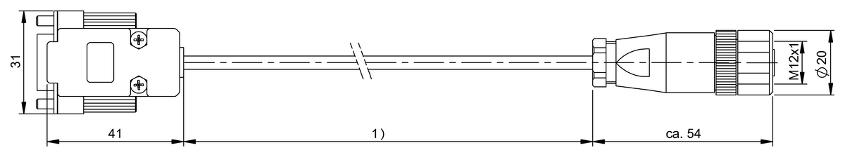 Double-ended cordsets