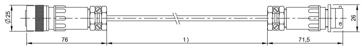 Double-ended cordsets