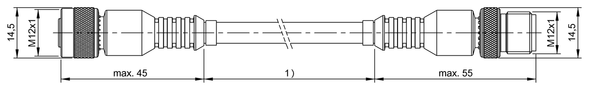 Double-ended cordsets