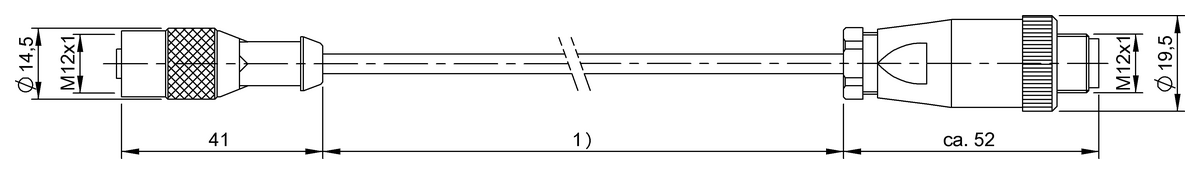 Double-ended cordsets
