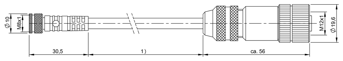 Double-ended cordsets