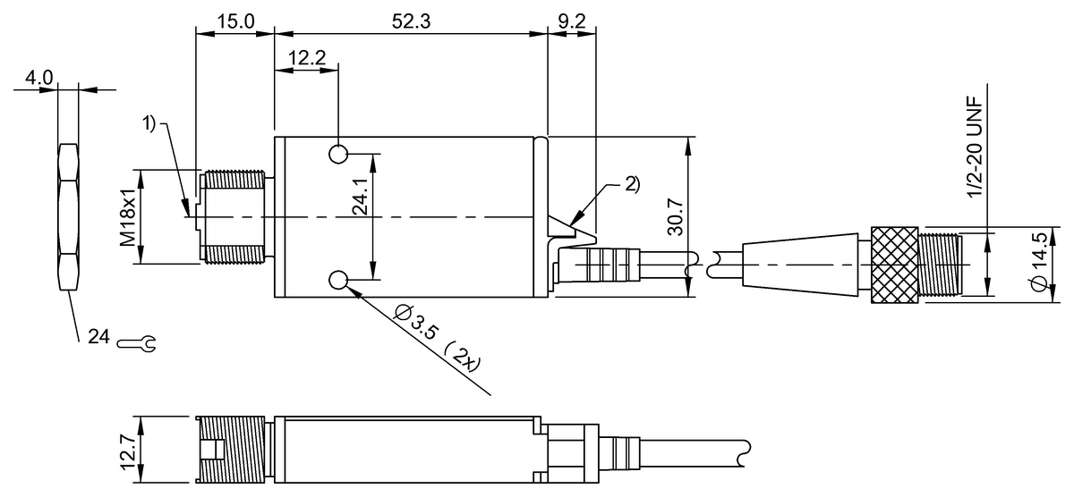 Barreras fotoeléctricas de reflexión