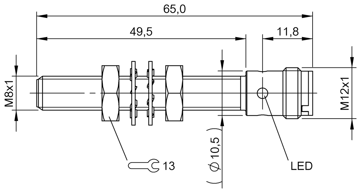 Inductive proximity switches and proximity sensors