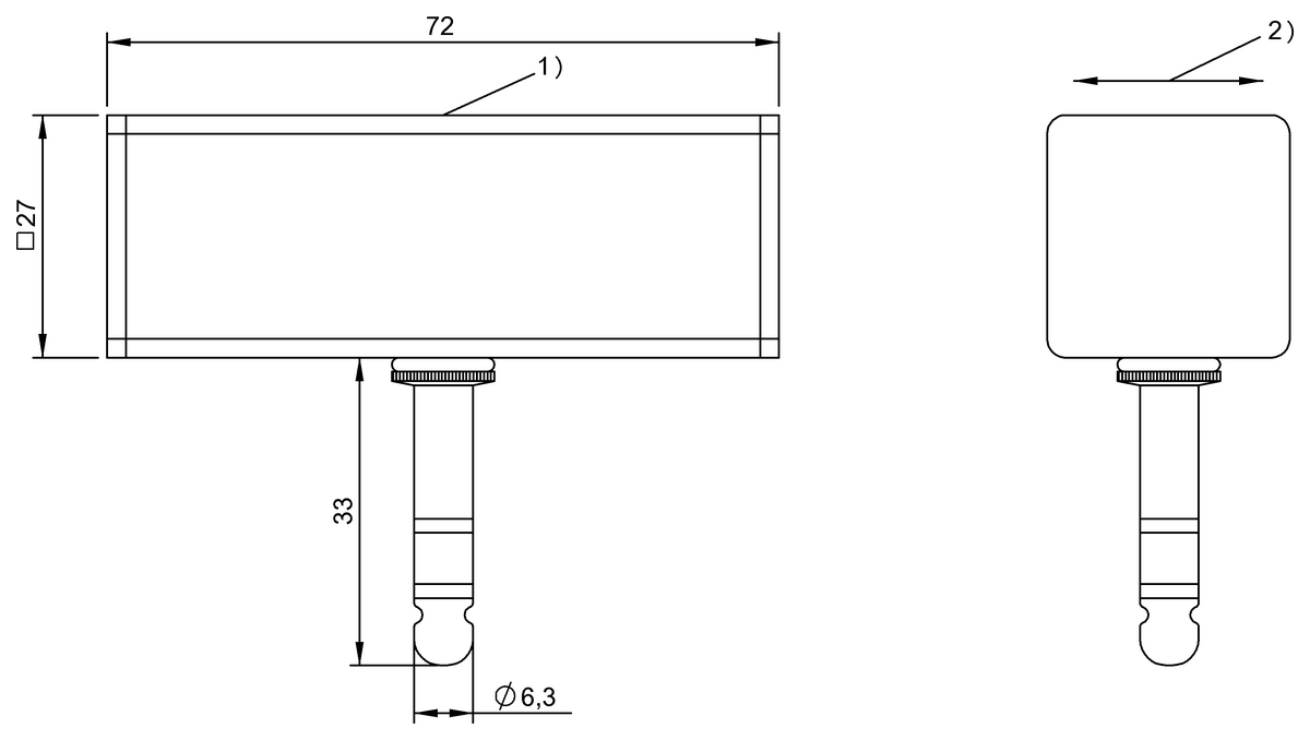 低频手持式读/写设备 (70/455 kHz)