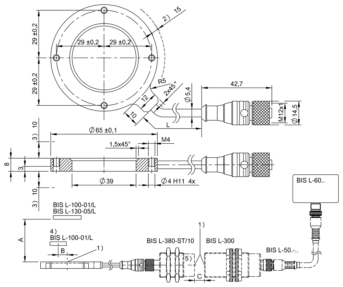 LF data couplers (125 kHz)