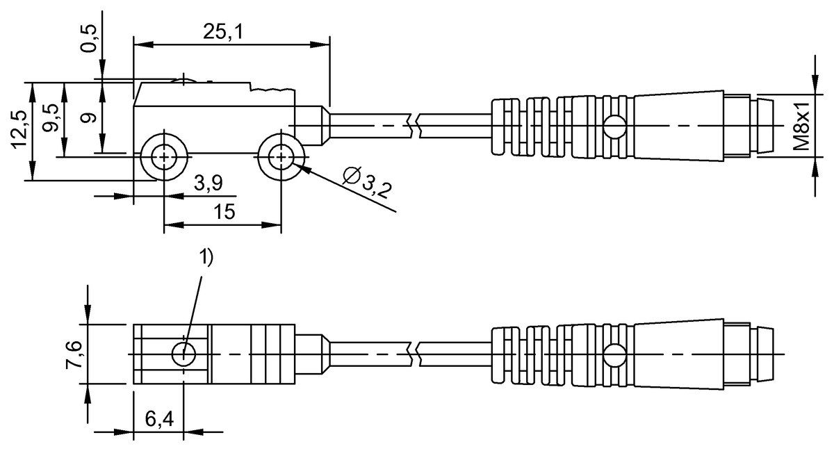 Through-beam sensors