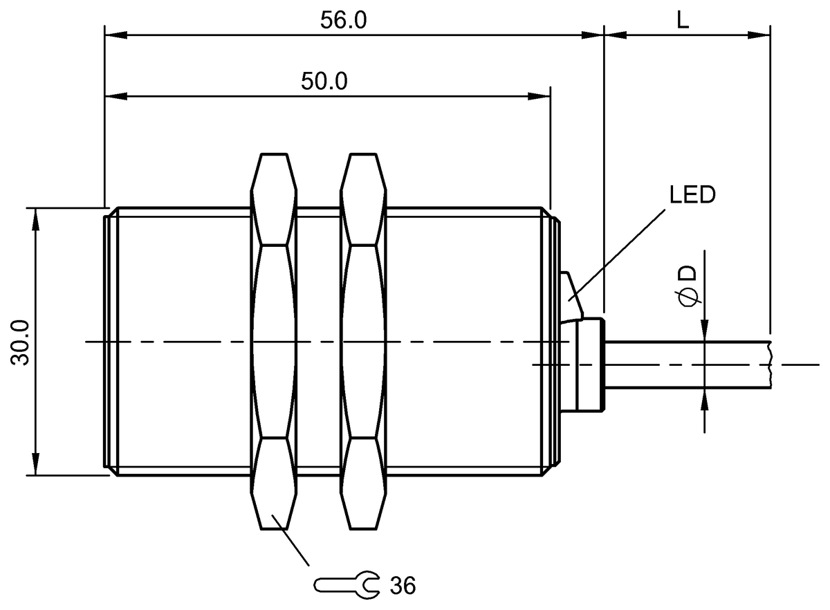 Inductive proximity switches and proximity sensors