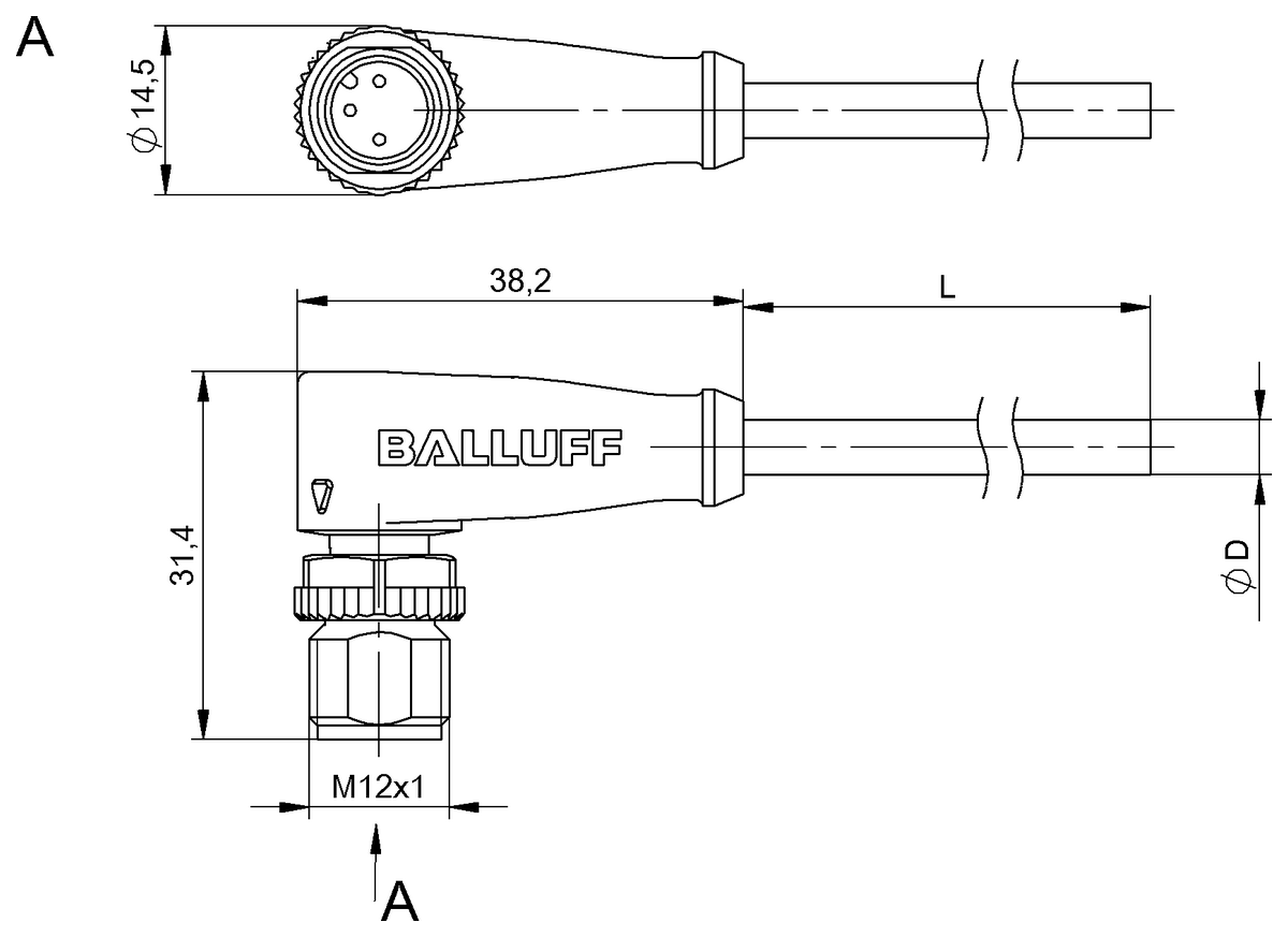 Single-ended cordsets