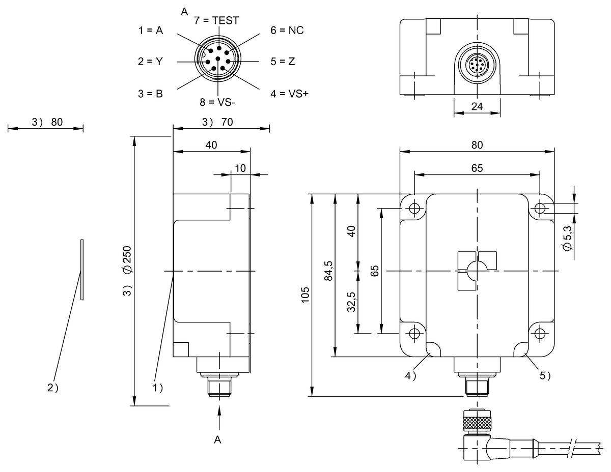 HF read/write heads and antennas (13.56 MHz)