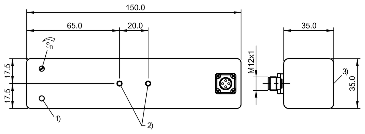 Inductive proximity switches and proximity sensors