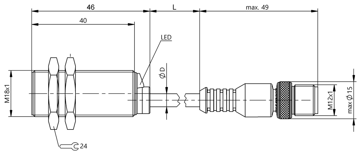Inductive proximity switches and proximity sensors