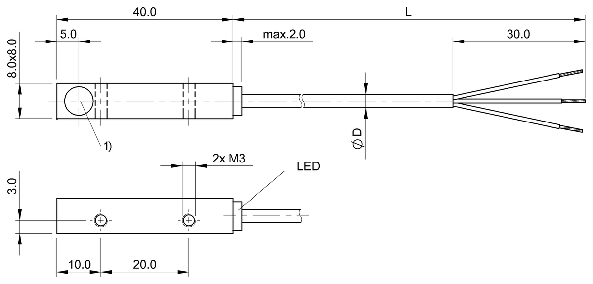 Induktive Näherungsschalter