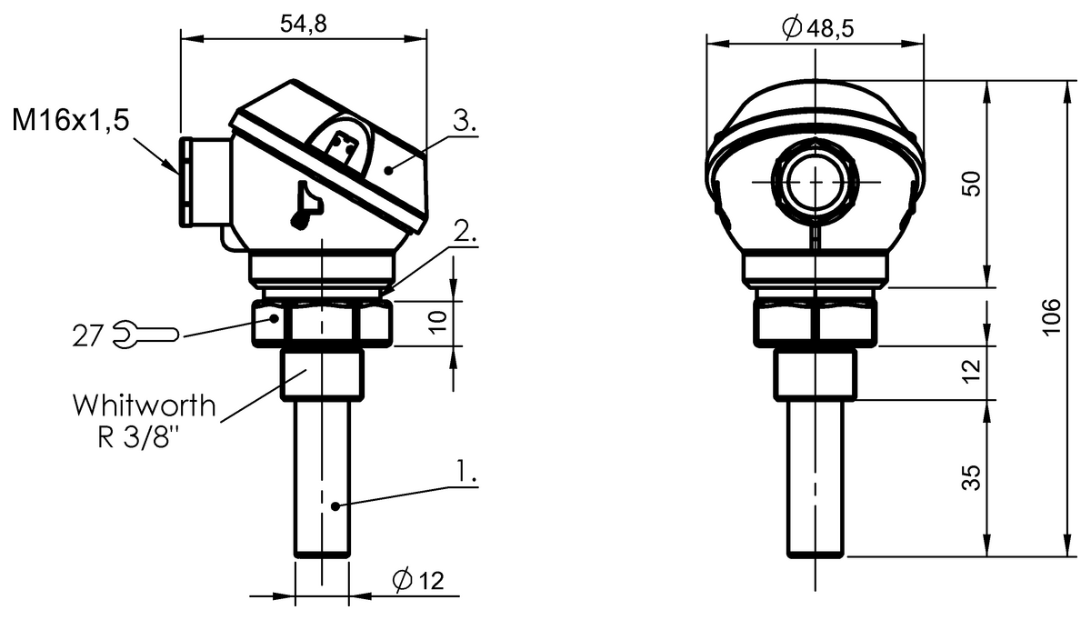 Kapazitive Sensoren mit besonderen Eigenschaften und abgesetzter Elektronik