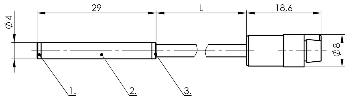 Capacitive sensor heads for amplifiers