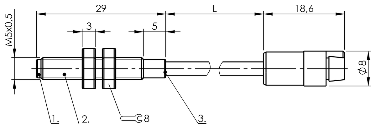 Capacitive sensor heads for amplifiers