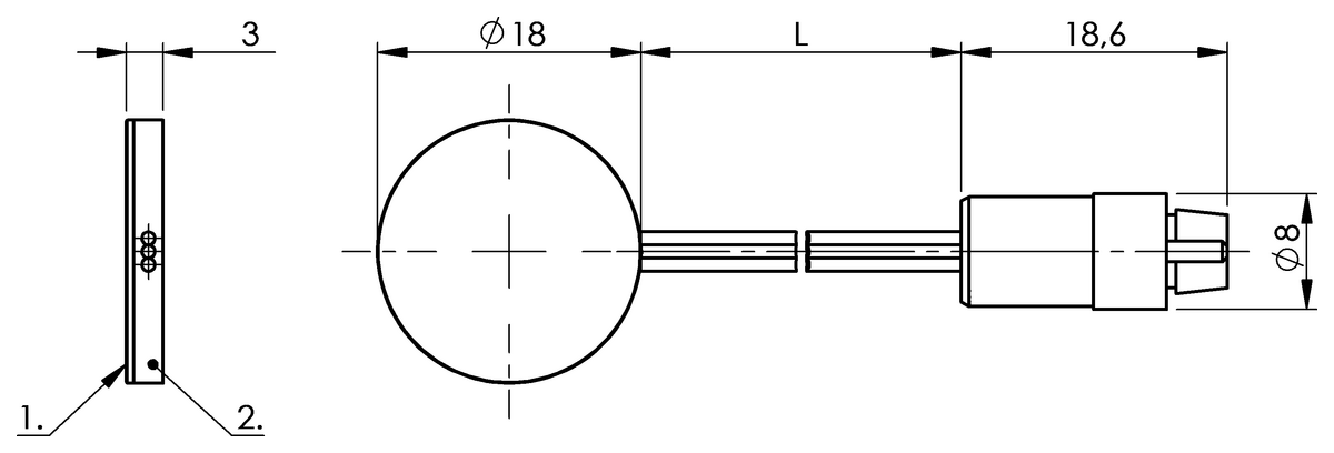 Capacitive sensor heads for amplifiers