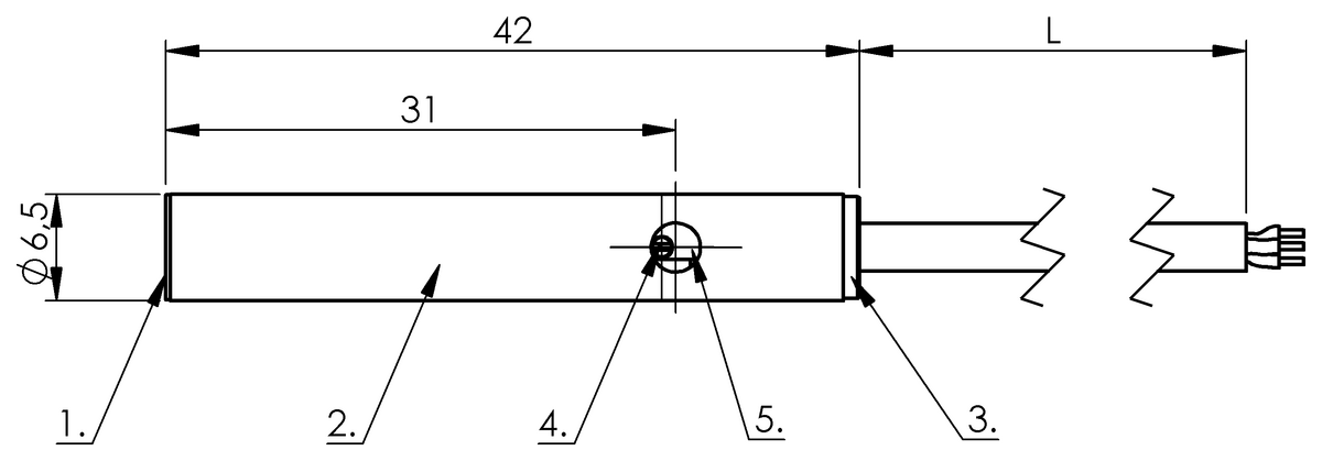Capacitive proximity switches for object detection
