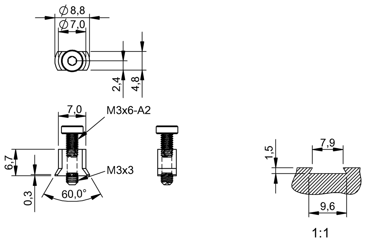 Mounting brackets for magnetic sensors