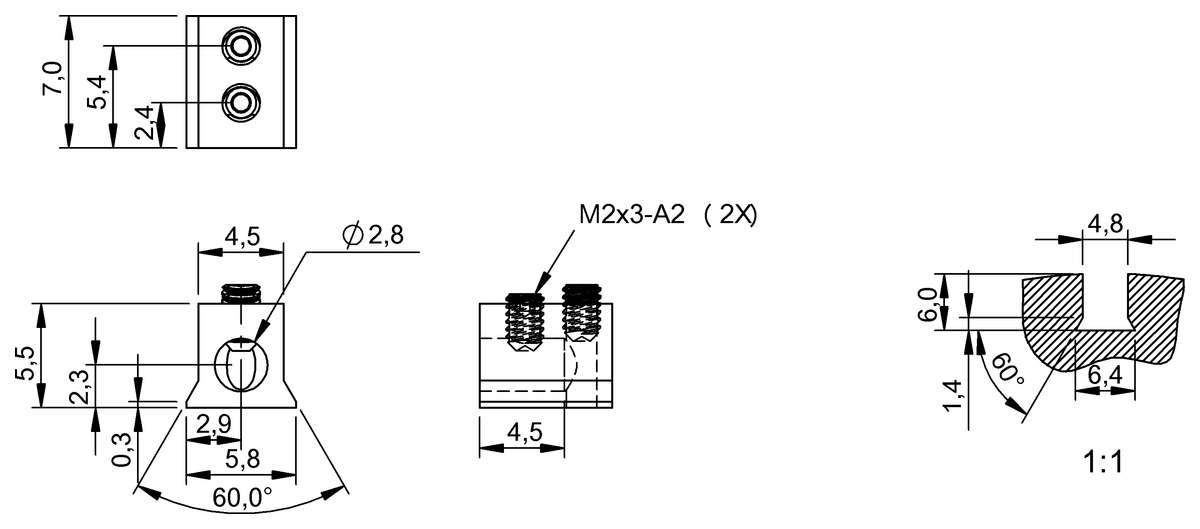Mounting brackets for magnetic sensors