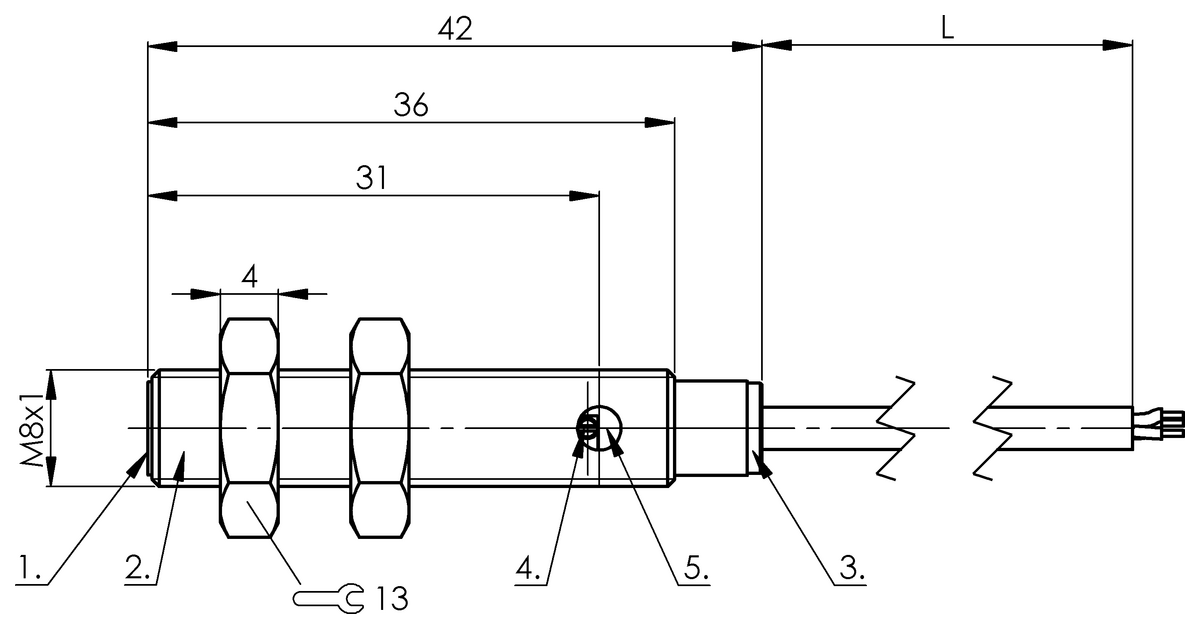 Interruttori di prossimità capacitivi per il rilevamento di oggetti
