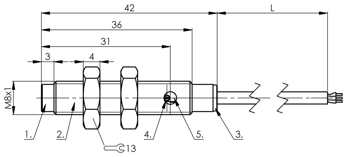 Capacitive level sensors