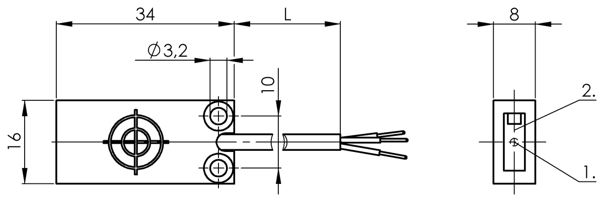 Nesne algılama için kapasitif yakınlık anahtarları
