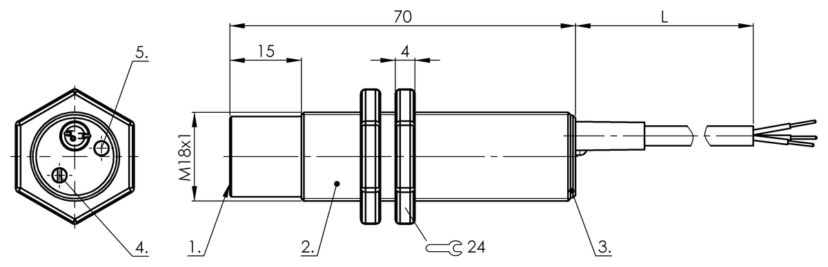 Capacitive level sensors