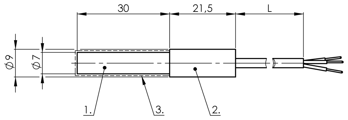 Capacitive level sensors