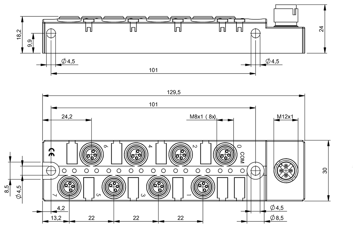 IO-Link 集线器--灵活而经济的信号捆绑